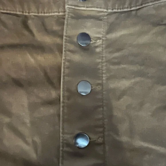 💥4/$20 EXPRESS Brand Courdoray Button-Front Skirt. Bundle and Save! - Picture 4 of 6